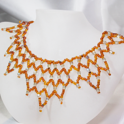 Necklace - Waterfall Cordelia - Necklace - Laiton bronze